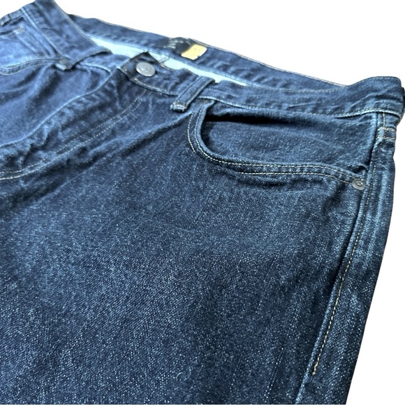 J.Crew 484 Slim Fit Jeans Men’s 35x32 Dark Wash Denim - Picture 7 of 16